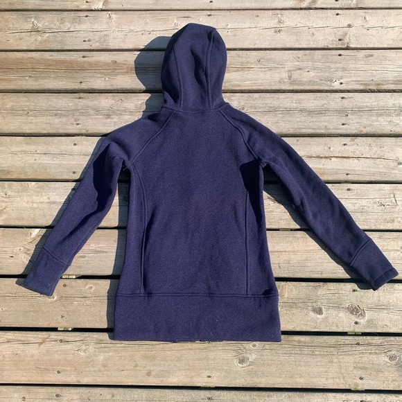 💜 Under Armour UA Storm ColdGear Fleece Full Zip Hoodie - Navy Blue XS - Picture 8 of 10